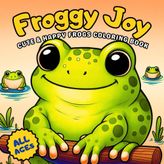 Froggy Joy: Cute & Happy Frogs Coloring Book