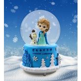 Frozen Kar Küresi Işıklı Müzikli