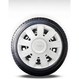 FRWY Ford Connect Uyumlu 4 Adet Jant Kapağı 15" Inç Connect Yazı Soğuk Baskılı Gri FW073 - 15 inç