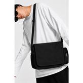 Fuddy Moda Unisex Postacı Çantası - Siyah - 38x25x9