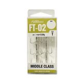 Fudo Treble Middle Class Ft-02 Galvaniz Üçlü Iğne - No: 6