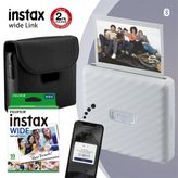 Fujifilm Instax 3 Wide Link Çantalı Hediye Beyaz Akıllı Yazıcı