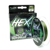 Fujin Hex Braid 8x 300MT 0,18 mm Moss Green Pe İp Misina