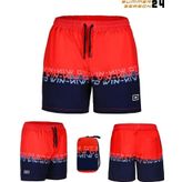 Fujin Pro Angler Short Mayo Scarlet Dark Navy M