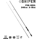 Fujin Sniper 240 cm 3-18 gr Light Spin Kamış