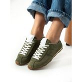 Fulgor Yeşil Hakiki Deri Kadın Sneakers