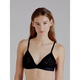Full dantel bralet SİYAH