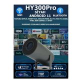 Full Hd Led Projeksiyon Cihazı 1920X1080 Çözünürlük 10000:1 Kontrast Usb Hdmı Siyah