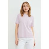 Fulla Moda 81040 Basic Bisiklet Yaka Salaş Kadın T-shirt