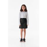 Fulla Moda Basic Beli Lastikli Kız Çocuk Şort Etek