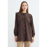 Fulla Moda Fullamodest Bebe Yaka Balon Kol Tunik