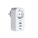Fulltech Akilli Priz 1Xtype-C 2Xusb Ftr-17