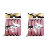 Fumo Sünger Pembe 2x10'lu Bigudi