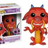 Funko POP Disney Mulan Mushu & Cricket Figür