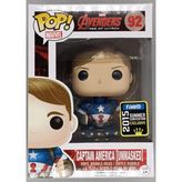 Funko Pop Marvel Avengers 92 Captain America Unmasked Figür
