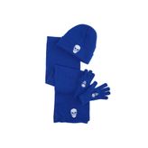 Funky Rocks Unisex Nakışlı Atkı-Bere-Eldiven Tk FUNKY HT02