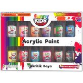 Funny Kids 12 Li Akrilik Boya