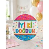 Funstar İyi Ki Doğdun Tabak 23 Cm