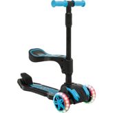Furkan Toys Cool Wheels Led Işıklı Oturaklı Mavi Combo Scooter