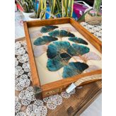 FURNİ MOON Ginkgo Biloba Serving Tray