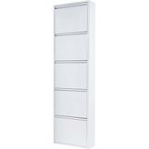 Furnia Arthur 5 Lı Beyaz Ayakkabılık