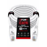FURY CAT6 Ethernet Kablosu 10 Metre RJ45 LAN İnternet Modem Router Bilgisayar Kablosu