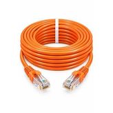 Fury Cat6 Turuncu Ethernet Kablosu 10 Metre Rj45 Lan İnternet Modem Router Bilgisayar Kablosu Gri