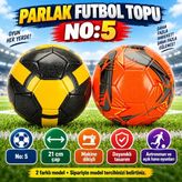 Futbol Topu Parlak No:5 - Renkli