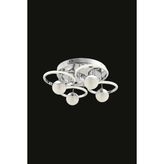 G-Light Vera 4 Lü Modern Plafonyer LED Avize - 1 - Krom