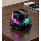 G300 Mıknatıslı Bluetooth Hoparlör Stand 5W LED Işıklı 5.4 (Siyah)