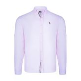 G974 Dewberry Erkek Gömlek-Açık Pembe