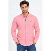 G974 Dewberry Erkek Gömlek-Pembe-2