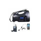 Ga-610Y Taşınabilir Seyyar Anfi Sistemi 70 Watt Yaka Başlık