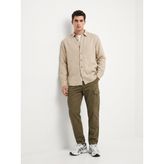 Gabardin Kargo Yeşil Pantolon