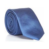 Gaffy DDK-01 İndigo Mavi Slim Fit Düz Renk Dokuma Kravat