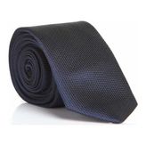 Gaffy DDK-03 Lacivert Slim Fit Düz Renk Dokuma Kravat