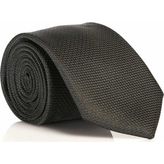 Gaffy DDK-08 Siyah Slim Fit Düz Dokuma Kravat