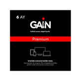 Gain Premium 6 Aylık Abonelik