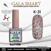 Gala Smart K31 10 ml Glitter Kalıcı Oje