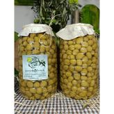 Galatia Cvz Aydın Yöresi Manzalina Cinsi Sofralık Tatlandırılmış Kırma Yeşil Zeytin 2+2 Kg (200-220) Kalibre - 6 kg