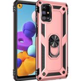 Galaxy M31S Kılıf Sofya Yüzüklü Silikon Kapak - Rose