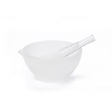 GALENİK HAVAN CAM + ELİ 15 CM