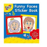 Galt A3069A Funny Faces Sticker Book
