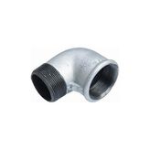 Galvanizli 1 1/2" Kuyruklu Dirsek