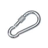 Galvanizli Vidalı Karabina 8 mm 10 Adet