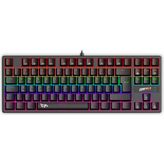 Gameagle Fullflex Rainbow Kablolu Tr Layout Mekanik Oyuncu Klavyesi - Blue Switch