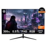 Gamebooster 27" Va Lyrıs FF30 GB-27M1F300CFMR 0.5ms 300Hz Hdmı-Dp Kavisli Gaming Monitör 1920X1080 - Siyah