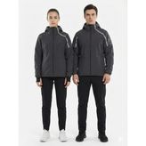 GAMP Unisex Kapüşonlu Parmak Geçmeli Softshell Mont, 90005