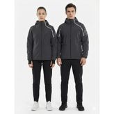 Gamp Unisex Kapüşonlu Parmak Geçmeli Softshell Mont