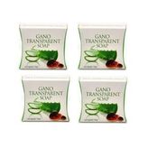 Gano Transparent Soap (Sabun) 4 Lü Set